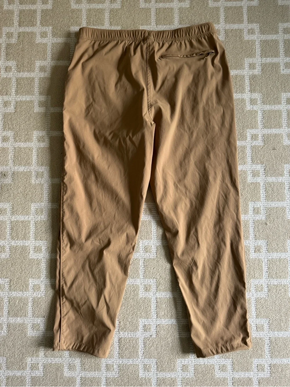 The North Face Limestone Trousers Nylon Stretch Hiking Pants Khaki Tan Large